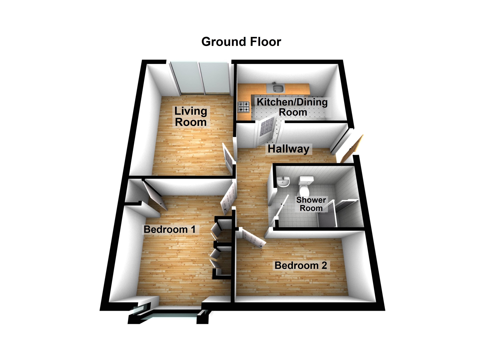 247, Heol Y Gors, Ammanford floorplan