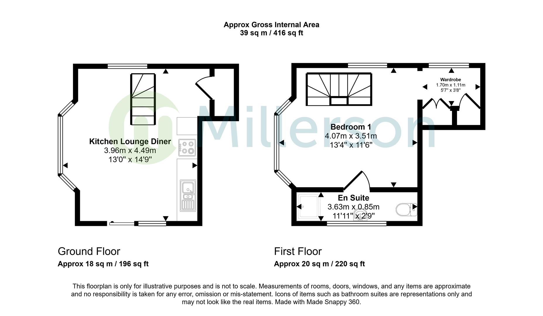 Kilkhampton Road, Bude floorplan