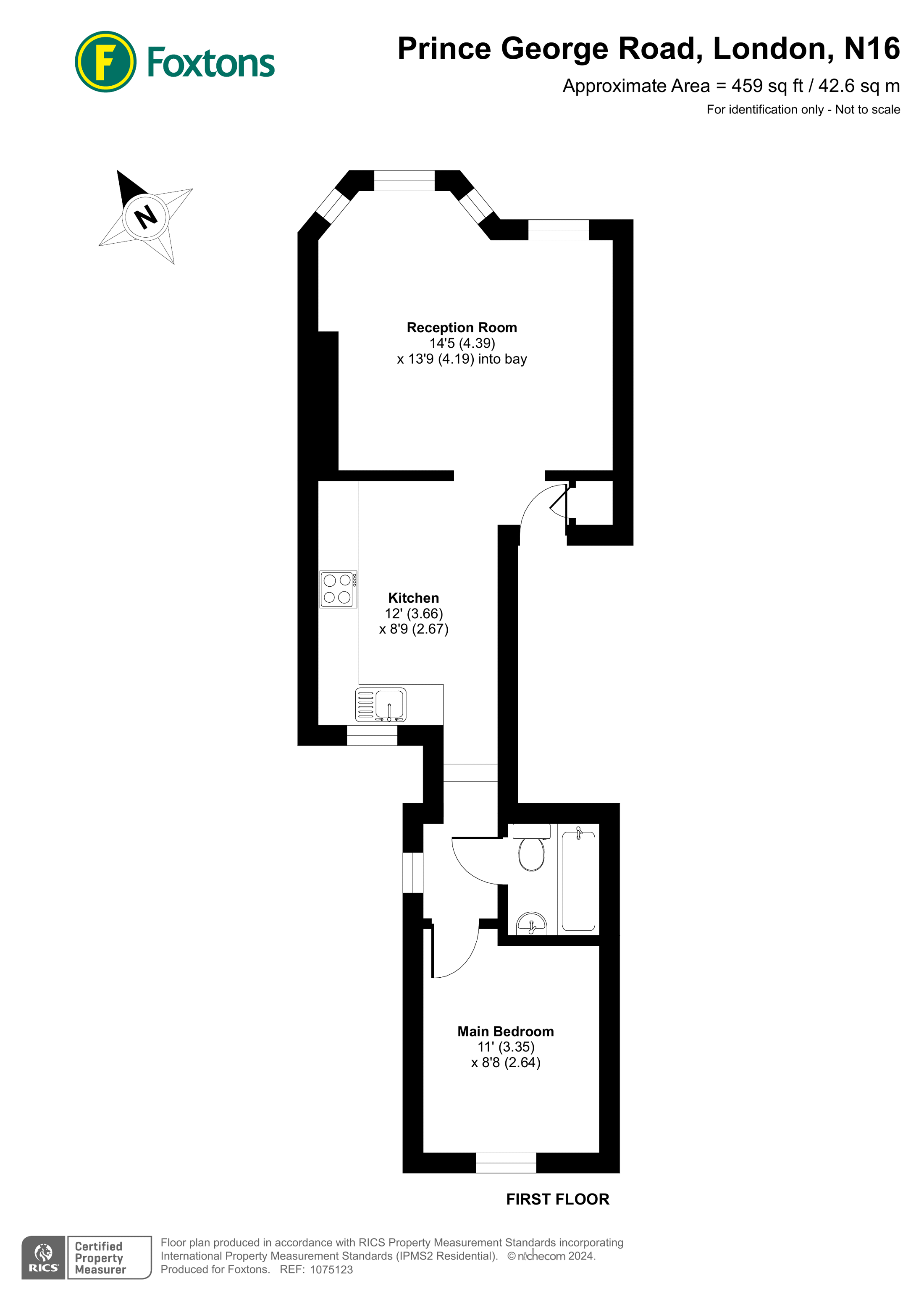 Prince Road, Stoke Newington, London N16, 1 bedroom flat for sale 66435971 PrimeLocation