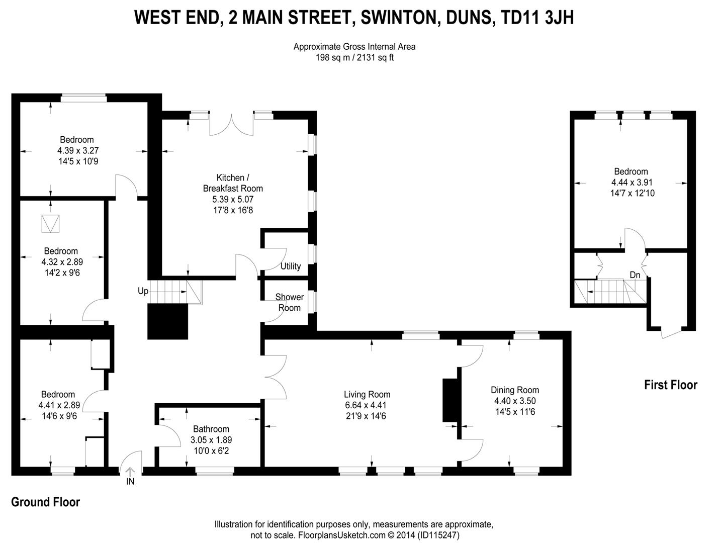4 Bedrooms Cottage for sale in Main Street, Swinton, Duns TD11