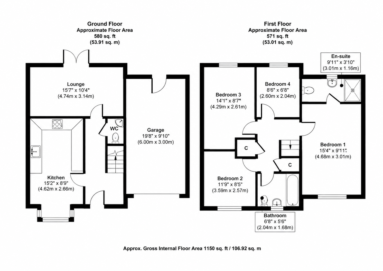 43, Harrowins Farm Drive, Bradford floorplan