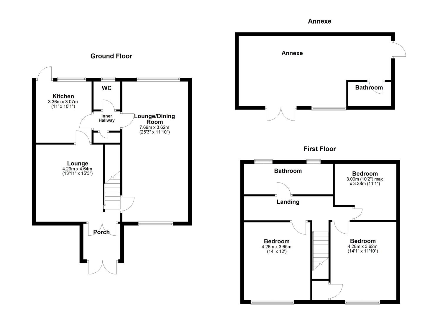 Valhalla, Stanford Road, Grays floorplan