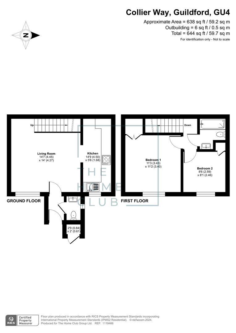 18, Collier Way, Guildford floorplan