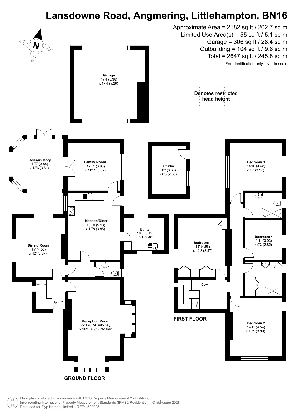 19, Lansdowne Road, Littlehampton floorplan
