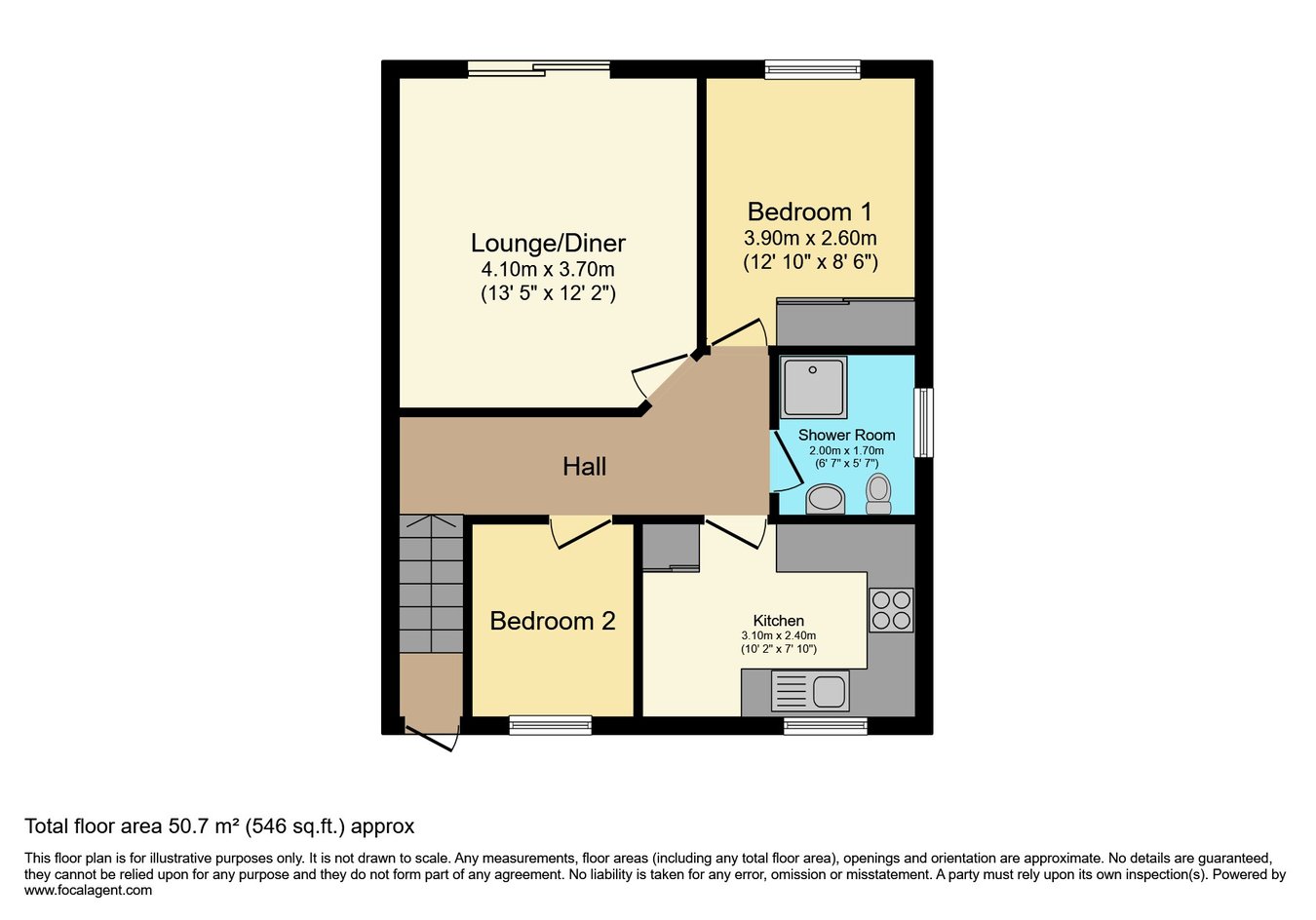 91, Lansdowne Way, High Wycombe floorplan