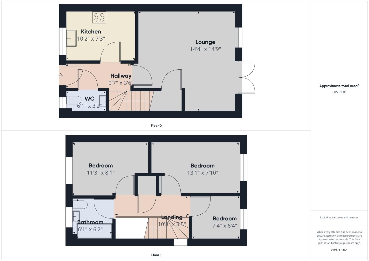 37, Plantation Drive, Bradford floorplan