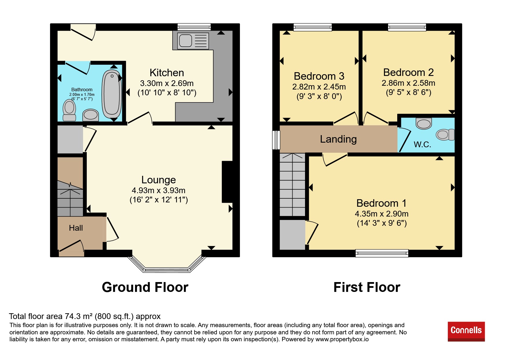 45, Charles Foster Street, Wednesbury floorplan