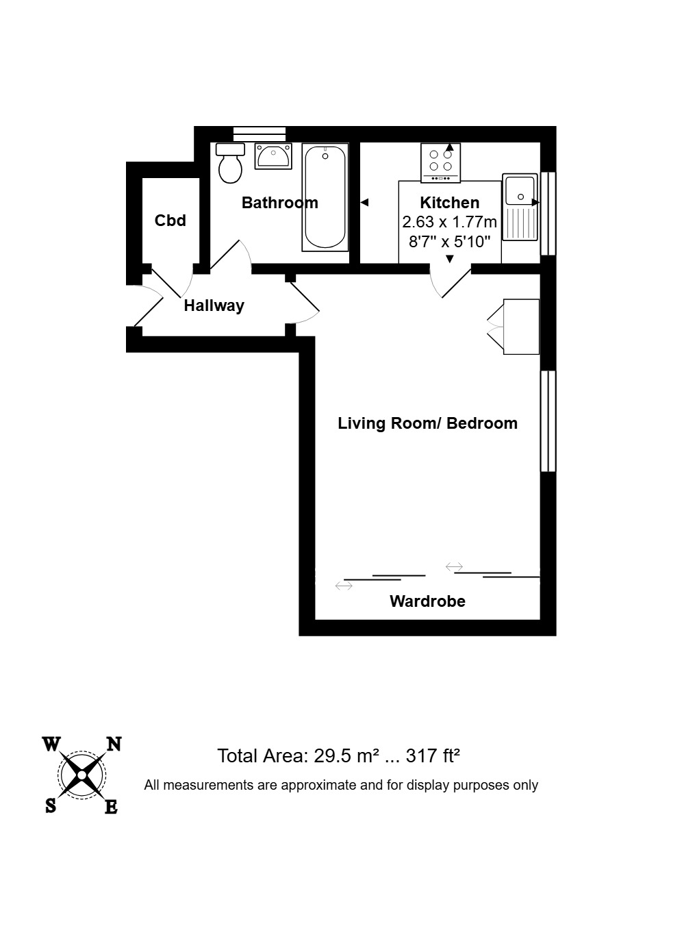 Clifton Court, Lymington Road, New Milton floorplan