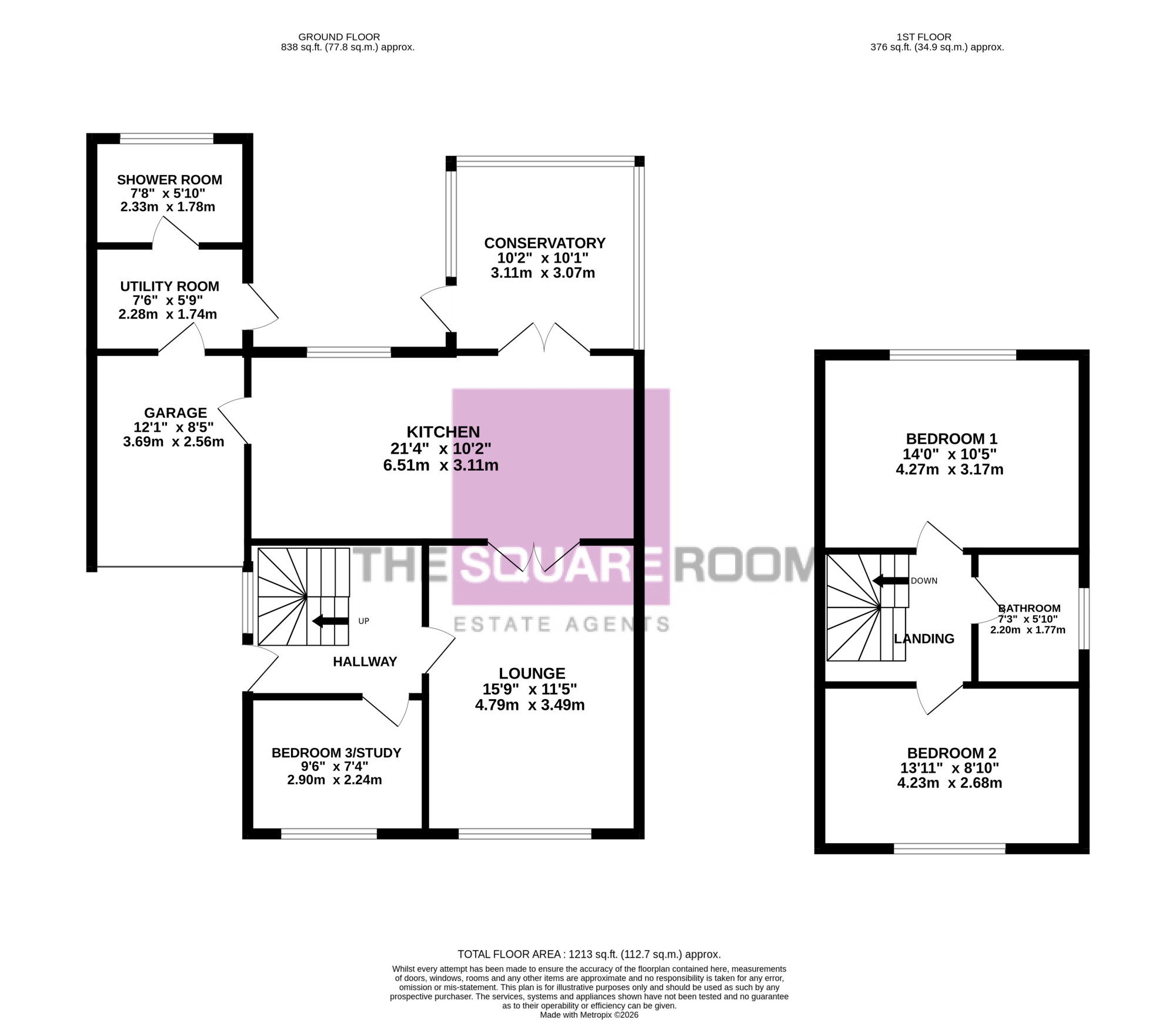 31, Donnington Road, Carleton floorplan