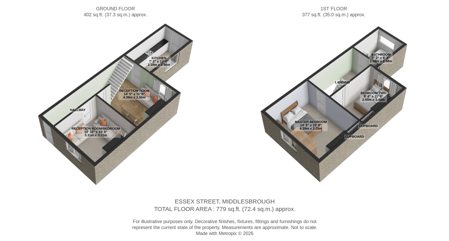 Essex Street, Middlesbrough floorplan
