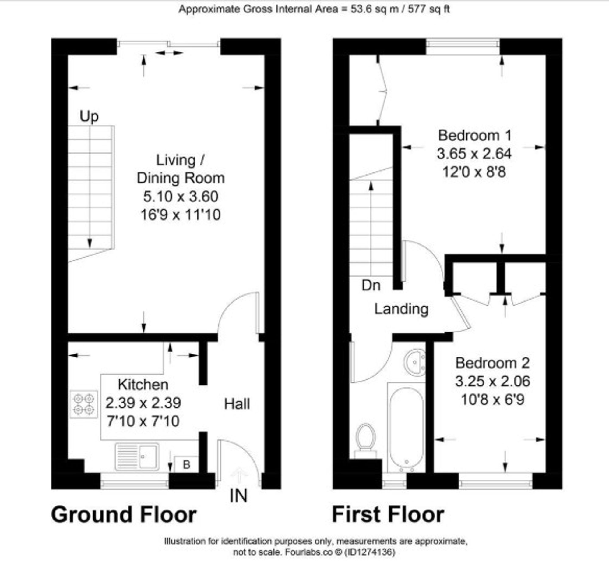 67 Showell Park, Taunton floorplan