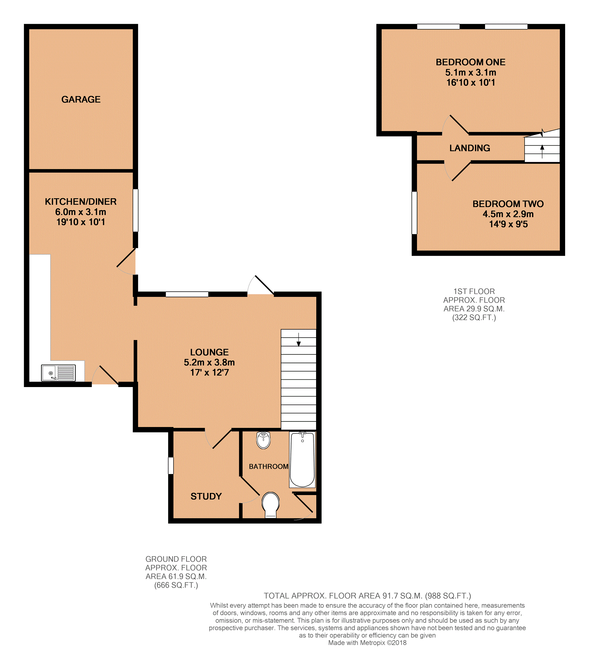 2 Bedrooms Semi-detached house for sale in Tramway, Aberdare CF44