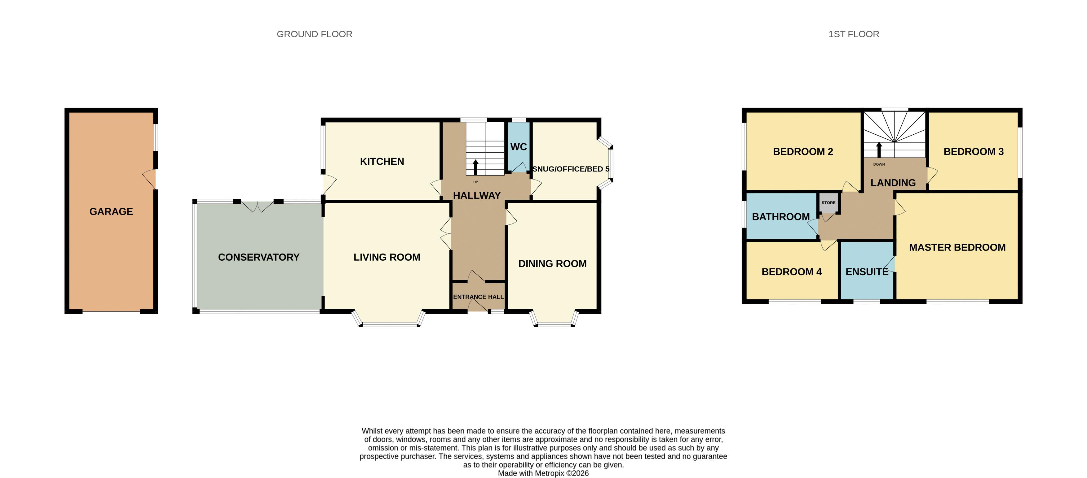 1, Llys Y Foel, Rhyl floorplan