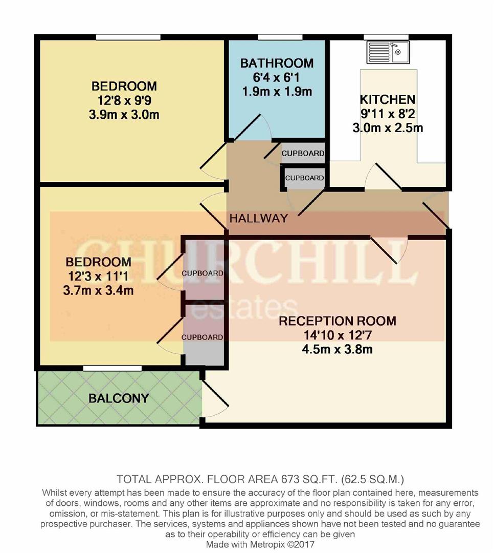Gower House, Walthamstow floorplan