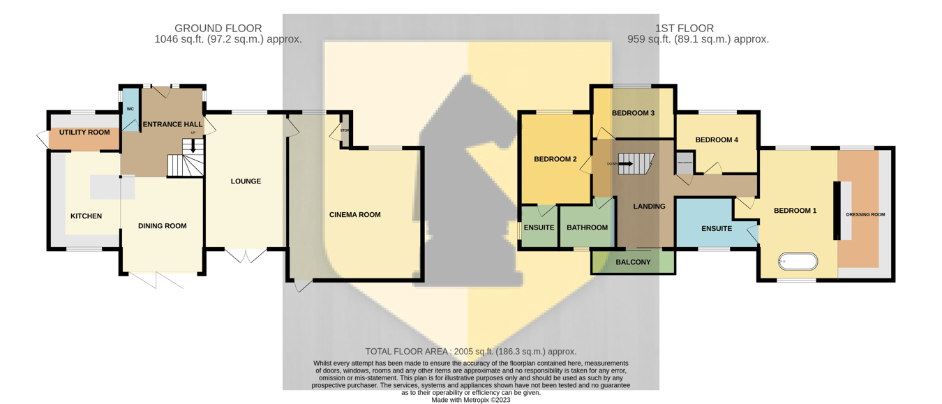 16, Huntsmead, Northampton floorplan