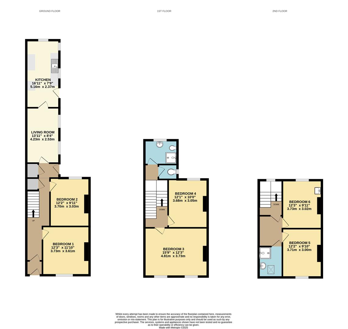 10, Springfield Road, Exeter floorplan