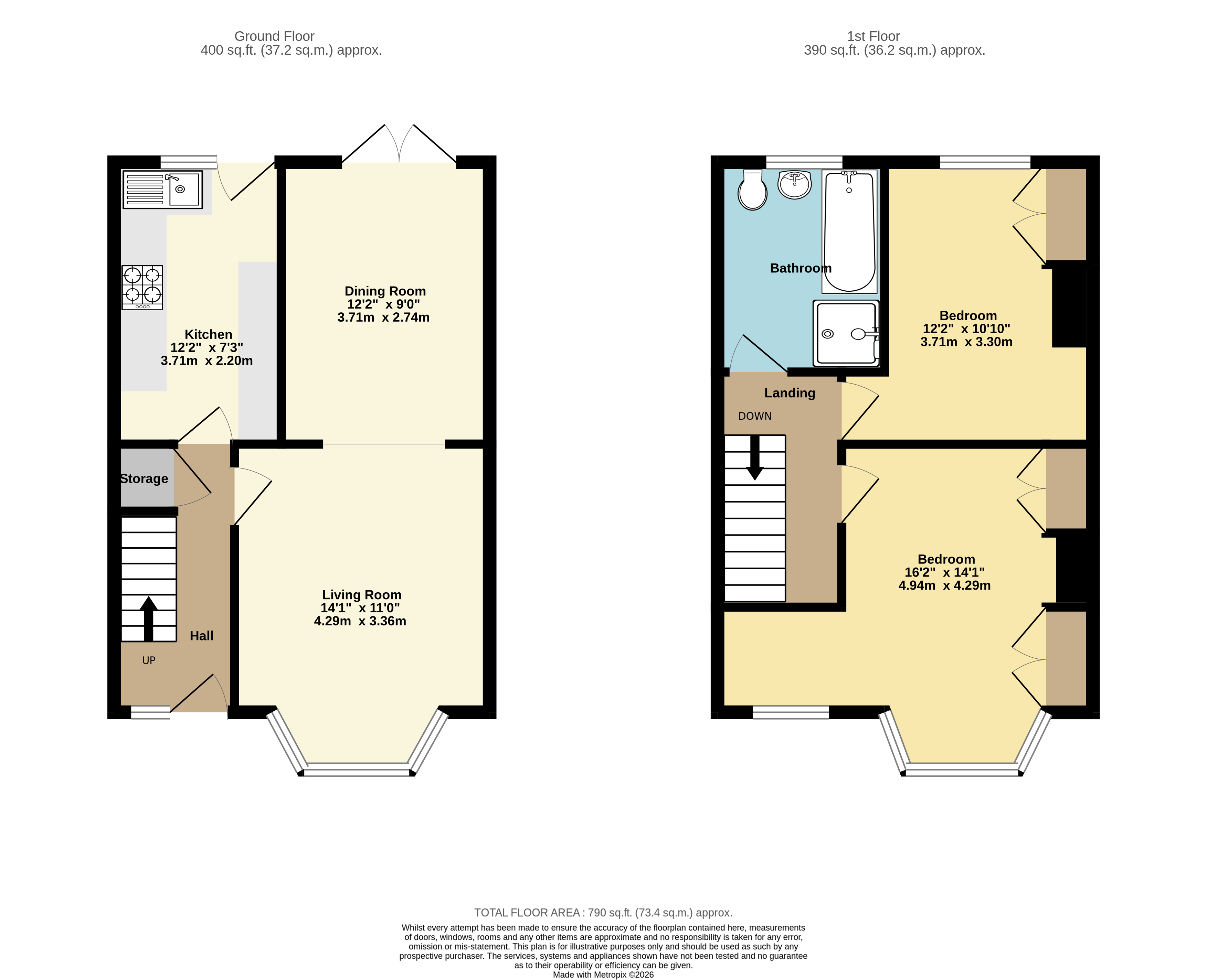23, Bourneville Road, Bristol floorplan