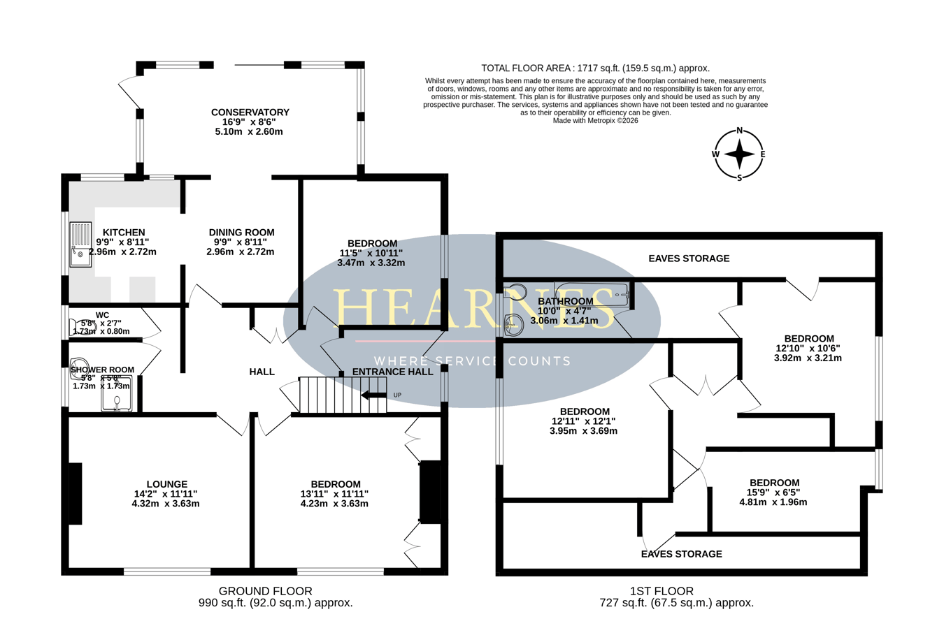 Ashley Road, Poole floorplan