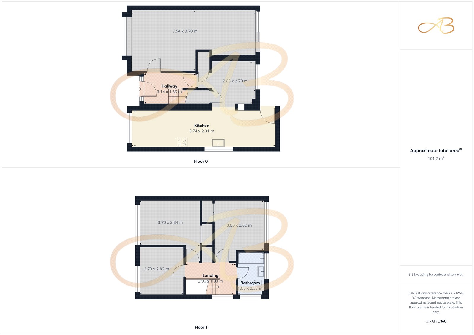 15, Whitfield Close, Eaglescliffe floorplan