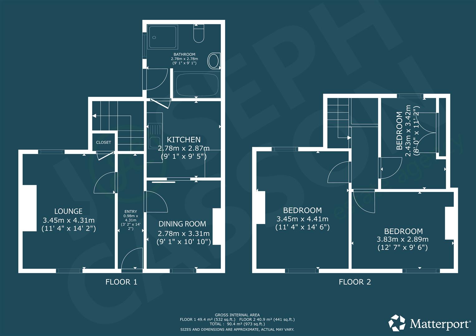 123, Chilton Street, Bridgwater floorplan