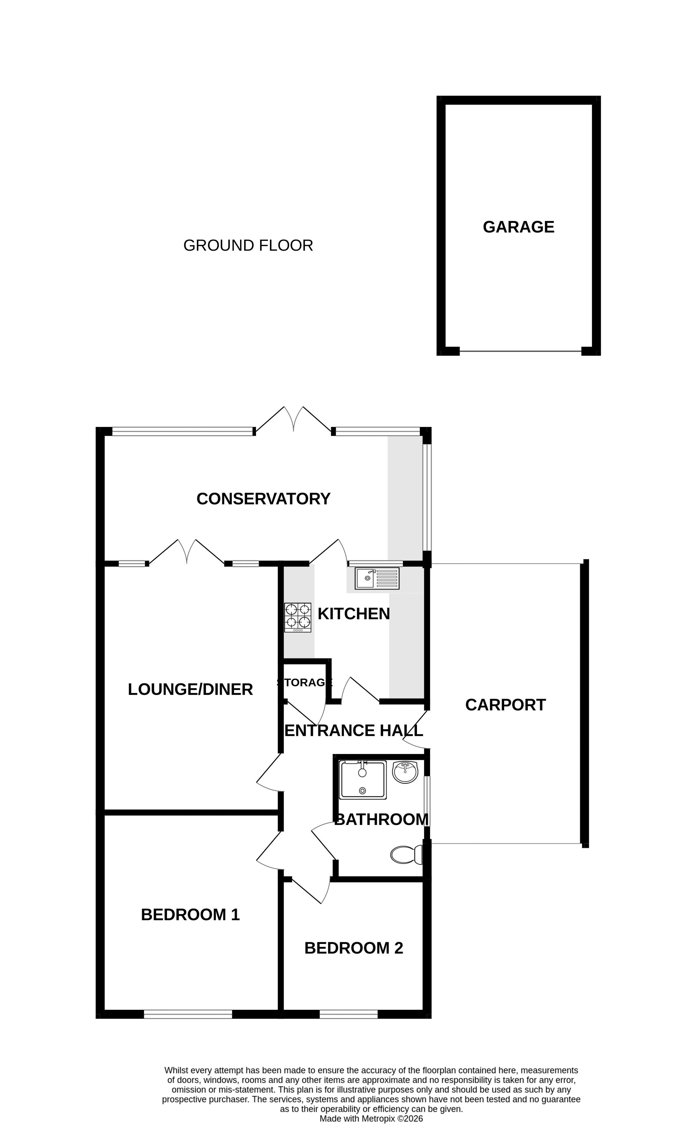 129, Andrew Crescent, Waterlooville floorplan