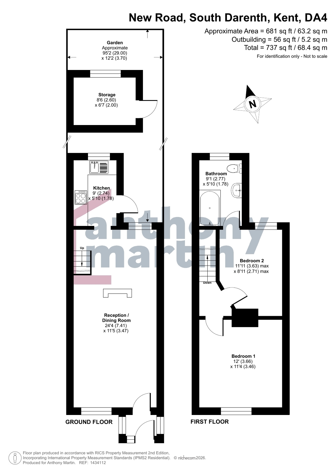 65, New Road, Kent floorplan