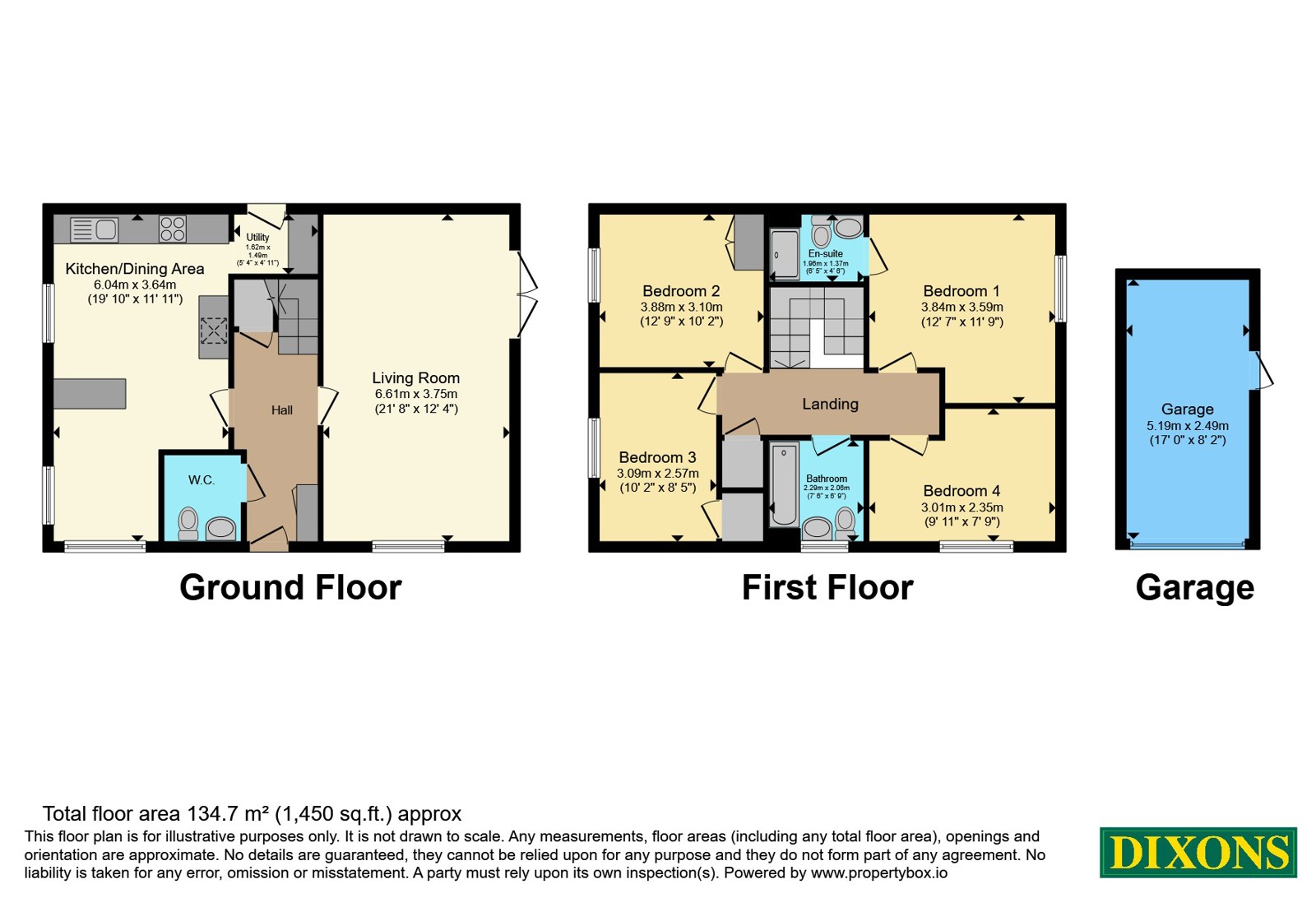 49, Cortland Way, Worcestershire floorplan