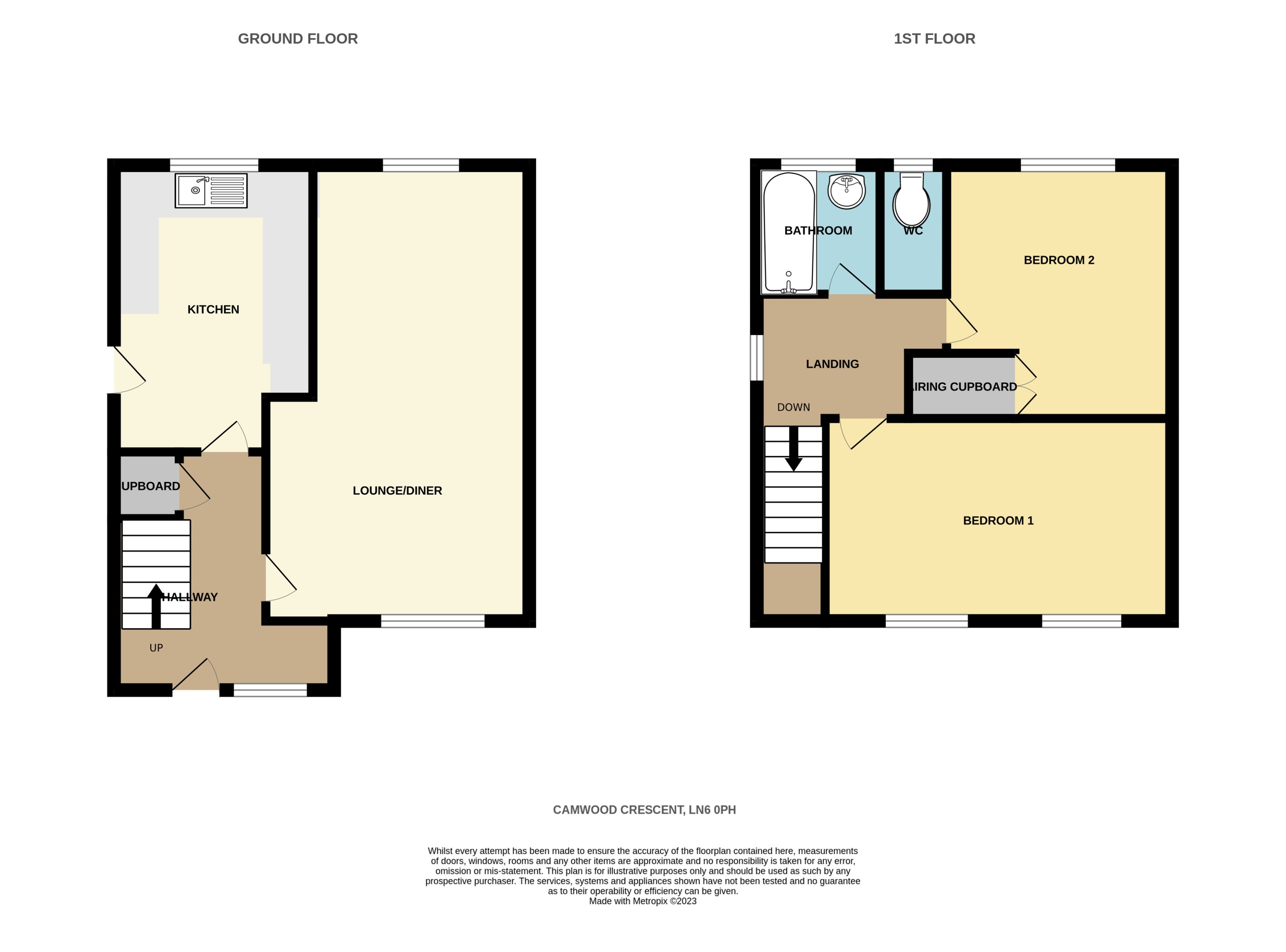 Camwood Crescent, Lincoln floorplan