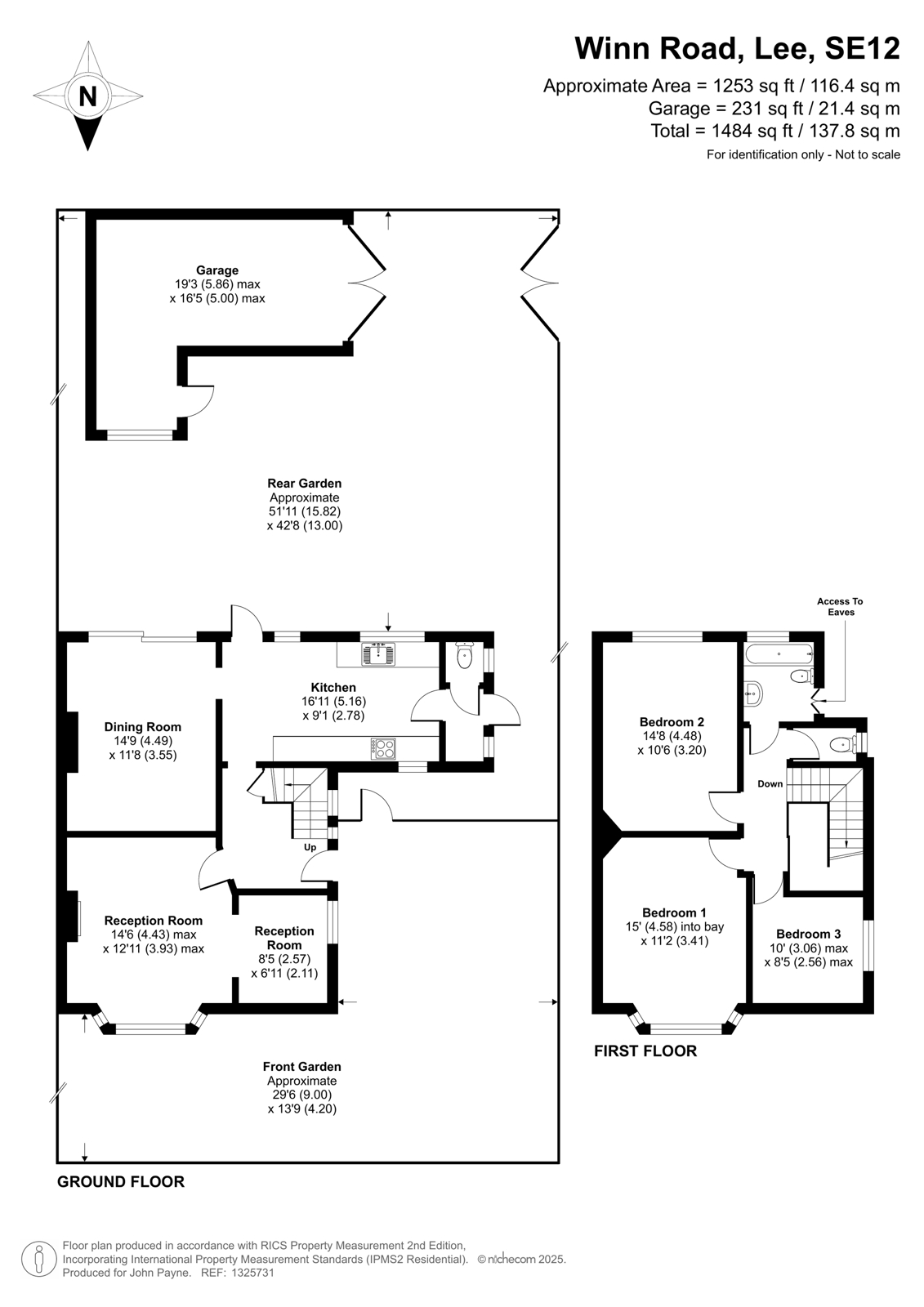 78, Winn Road, Lee floorplan
