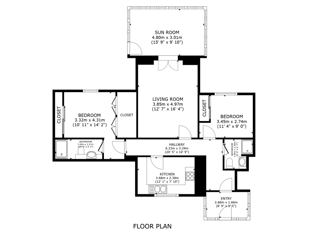 7, Walnut Grove, Perth floorplan