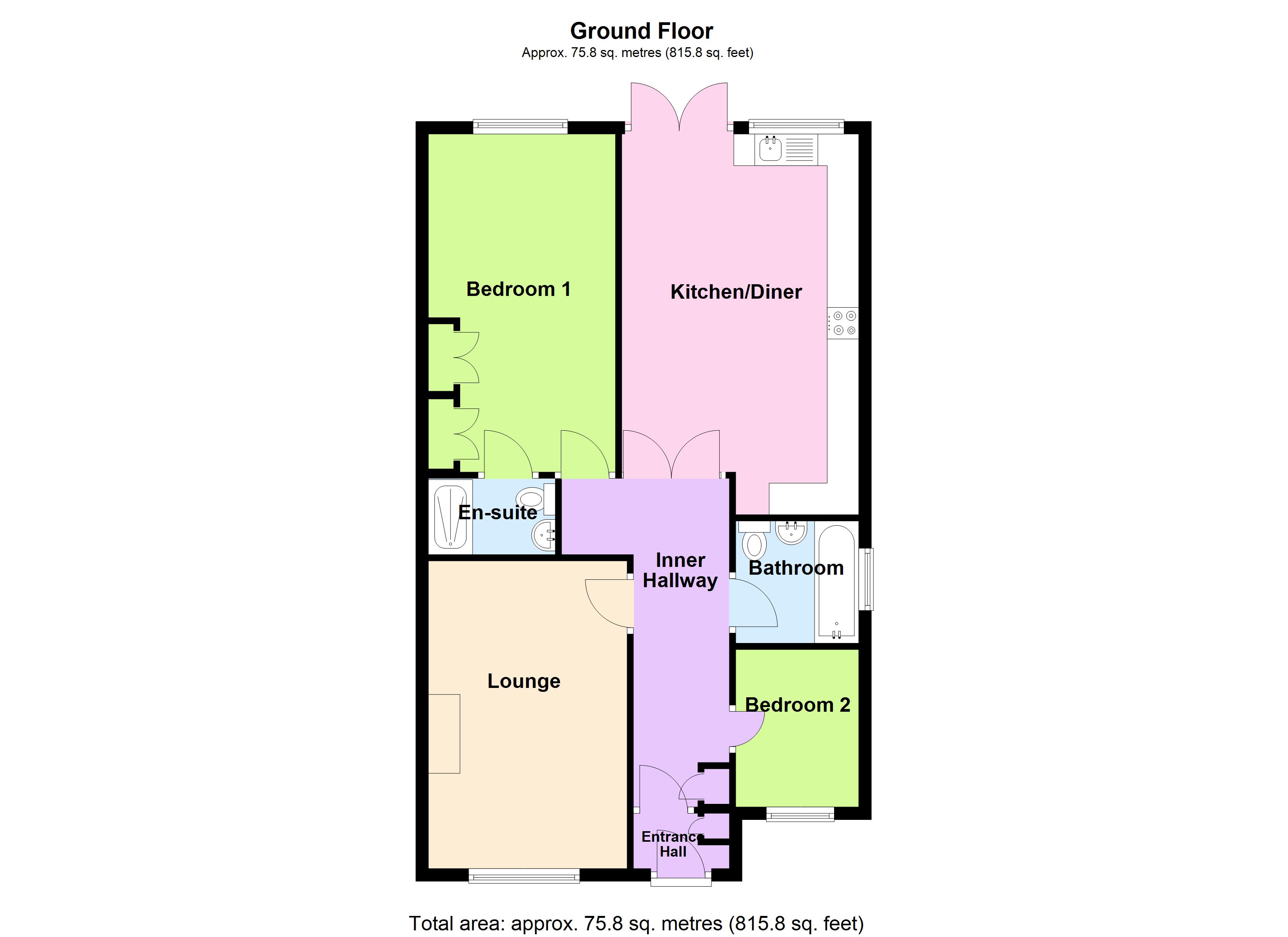Capella Gardens, SO45 floorplan
