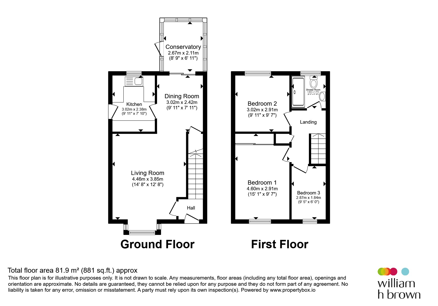 44, Wedgewood Road, LINCOLN floorplan