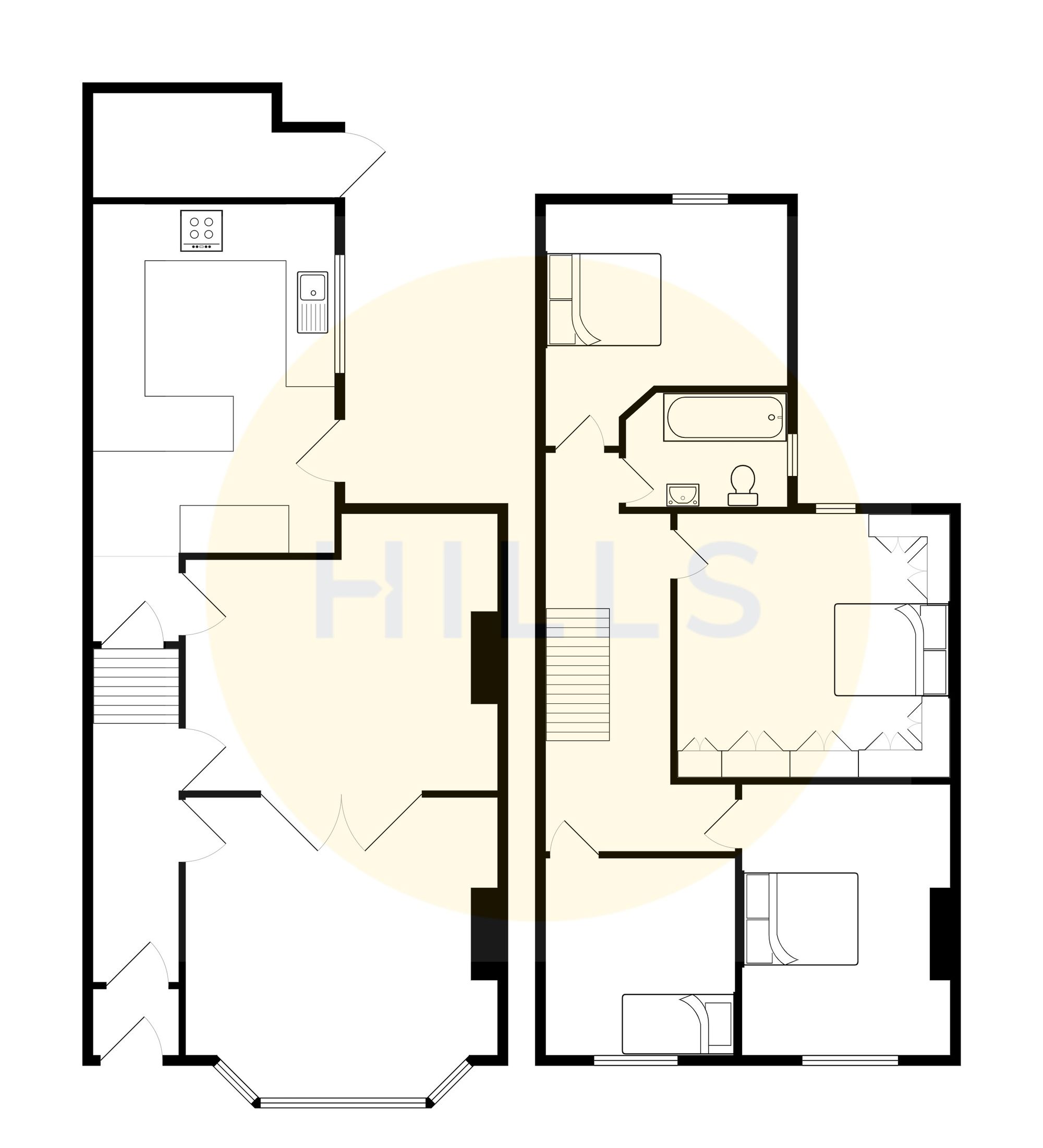188 Barton Lane, Manchester floorplan