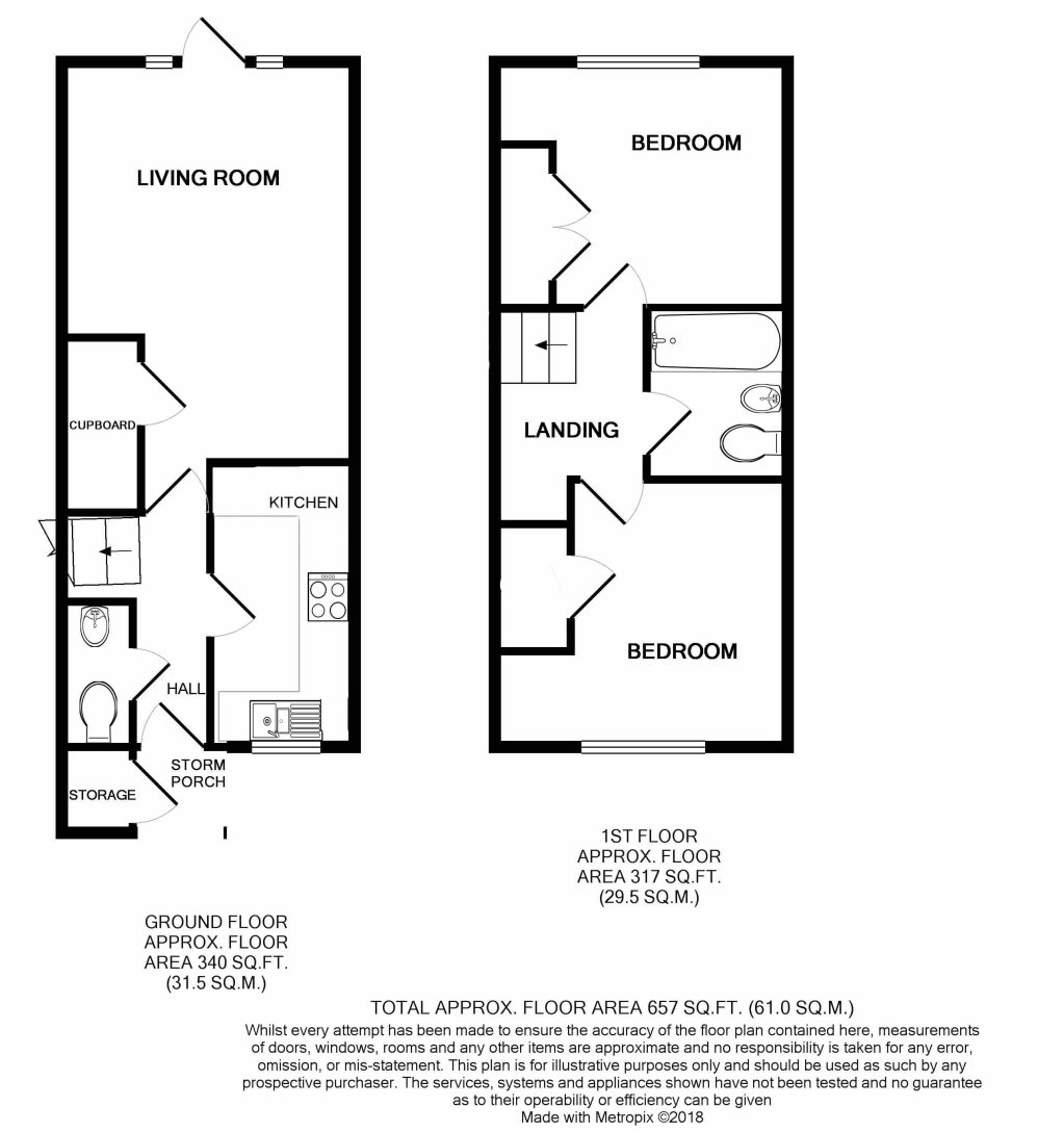 2 Bedrooms  to rent in Maslen Road, St.Albans AL4