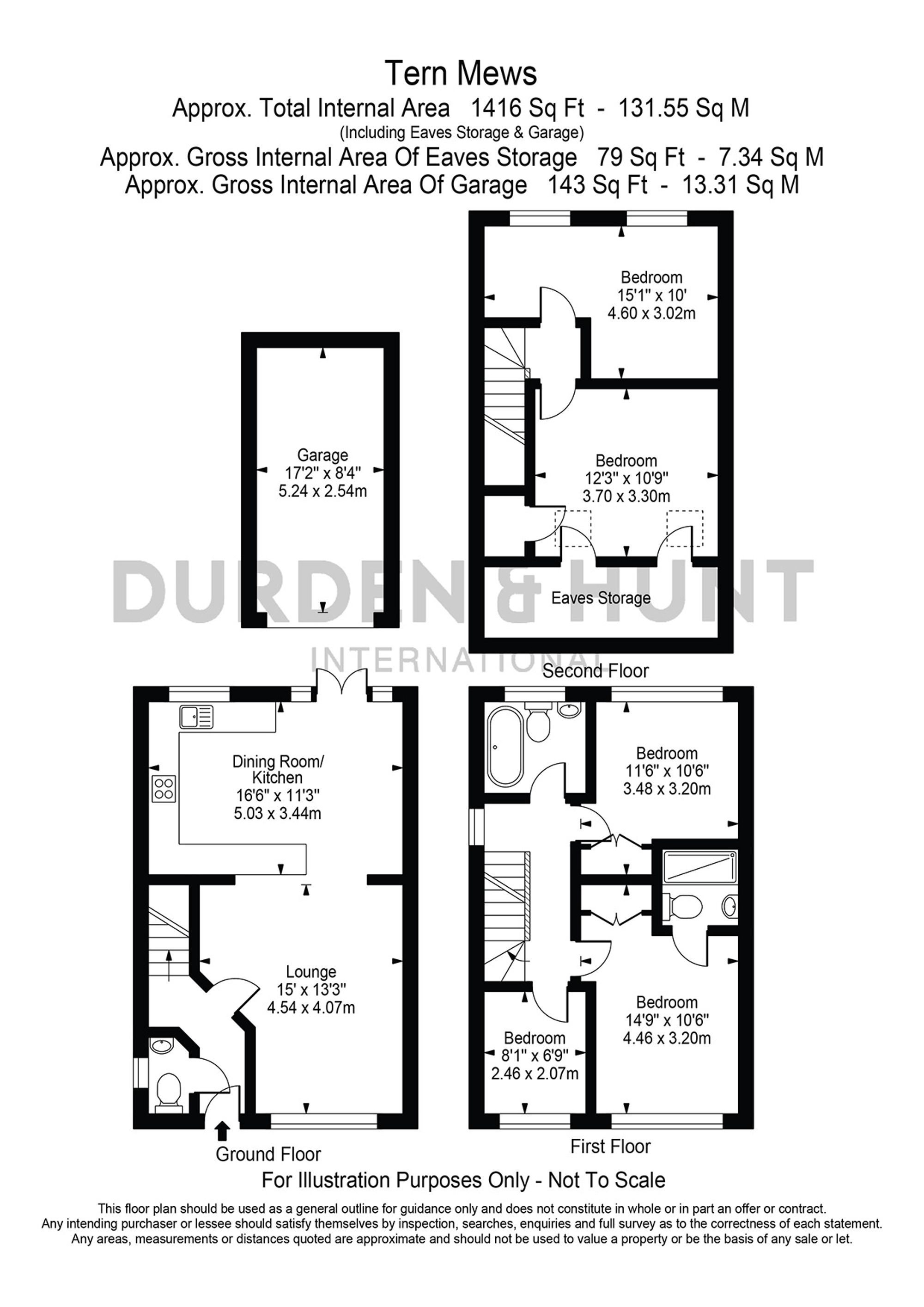6 Tern Mews, Colchester floorplan