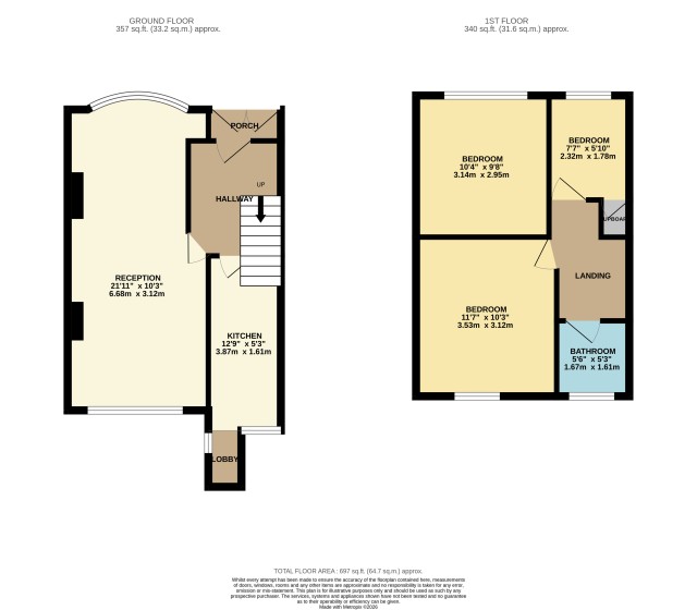 70 Catesby Road, 70 Catesby Road, Coventry floorplan