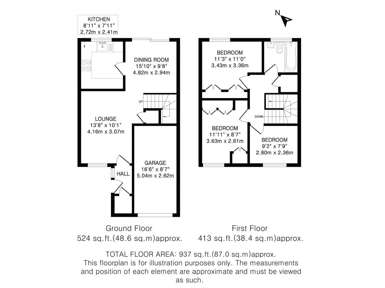23, Nursery Gardens, Welwyn Garden City floorplan