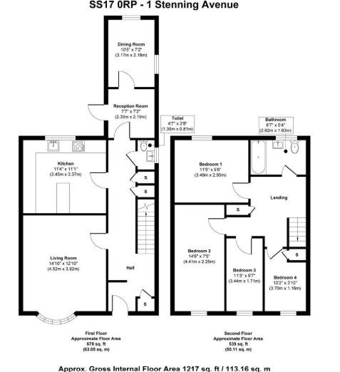 Stenning Avenue, Stanford-le-Hope floorplan