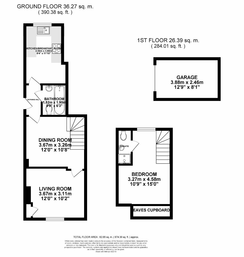 62b Exning Road, Newmarket floorplan