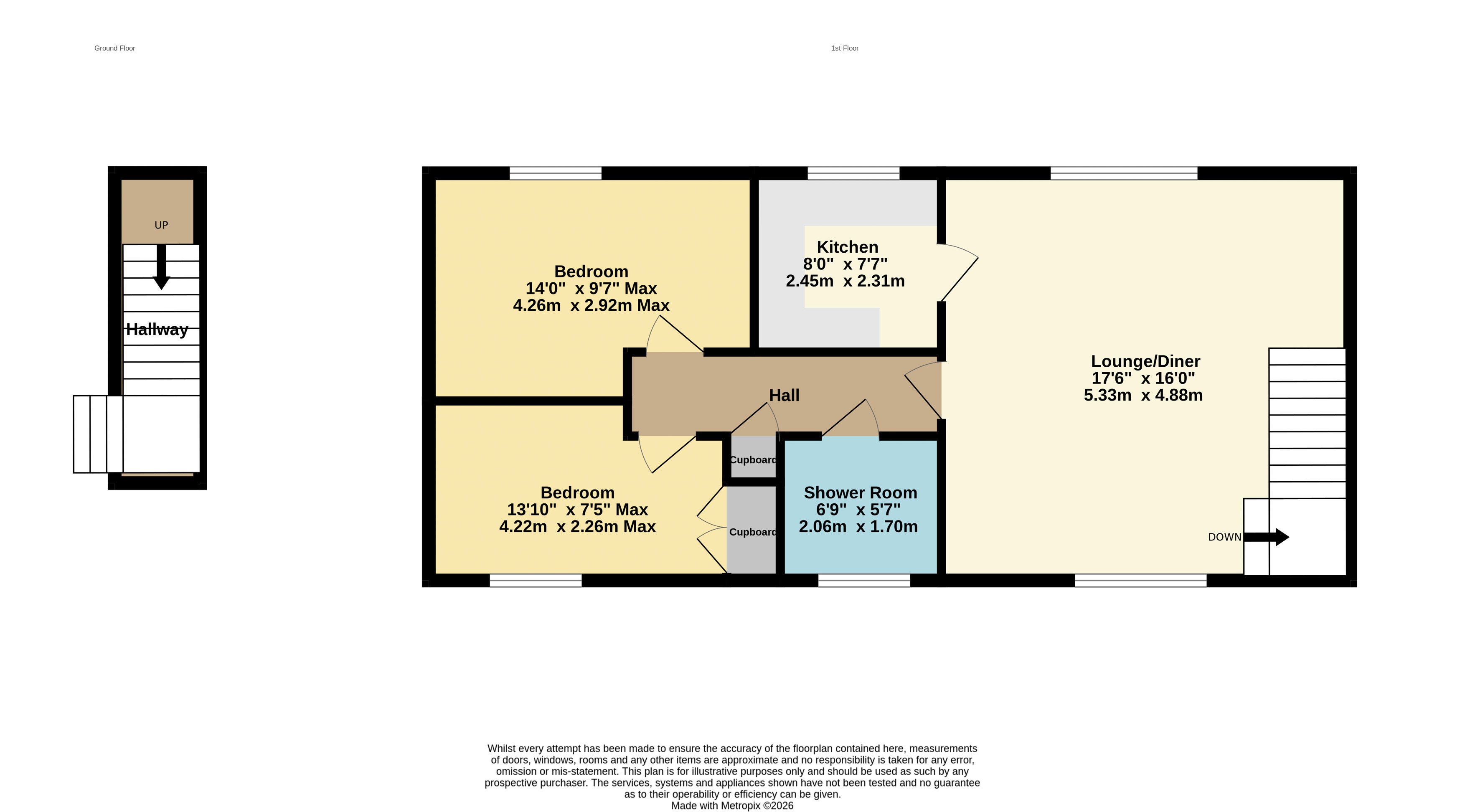 1, The Wrangle, Somerset floorplan