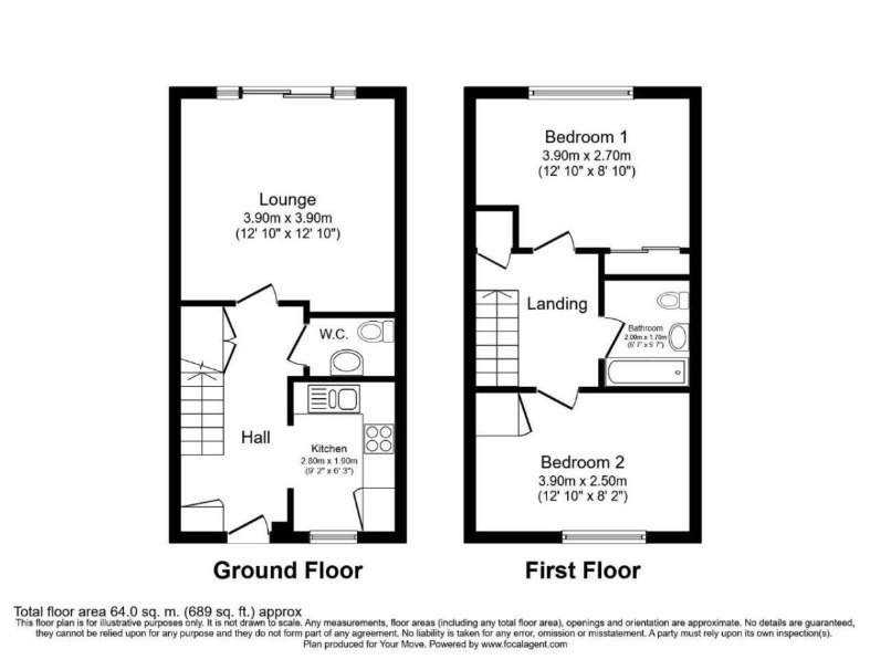 8, St. Catherines Road, Maidstone floorplan