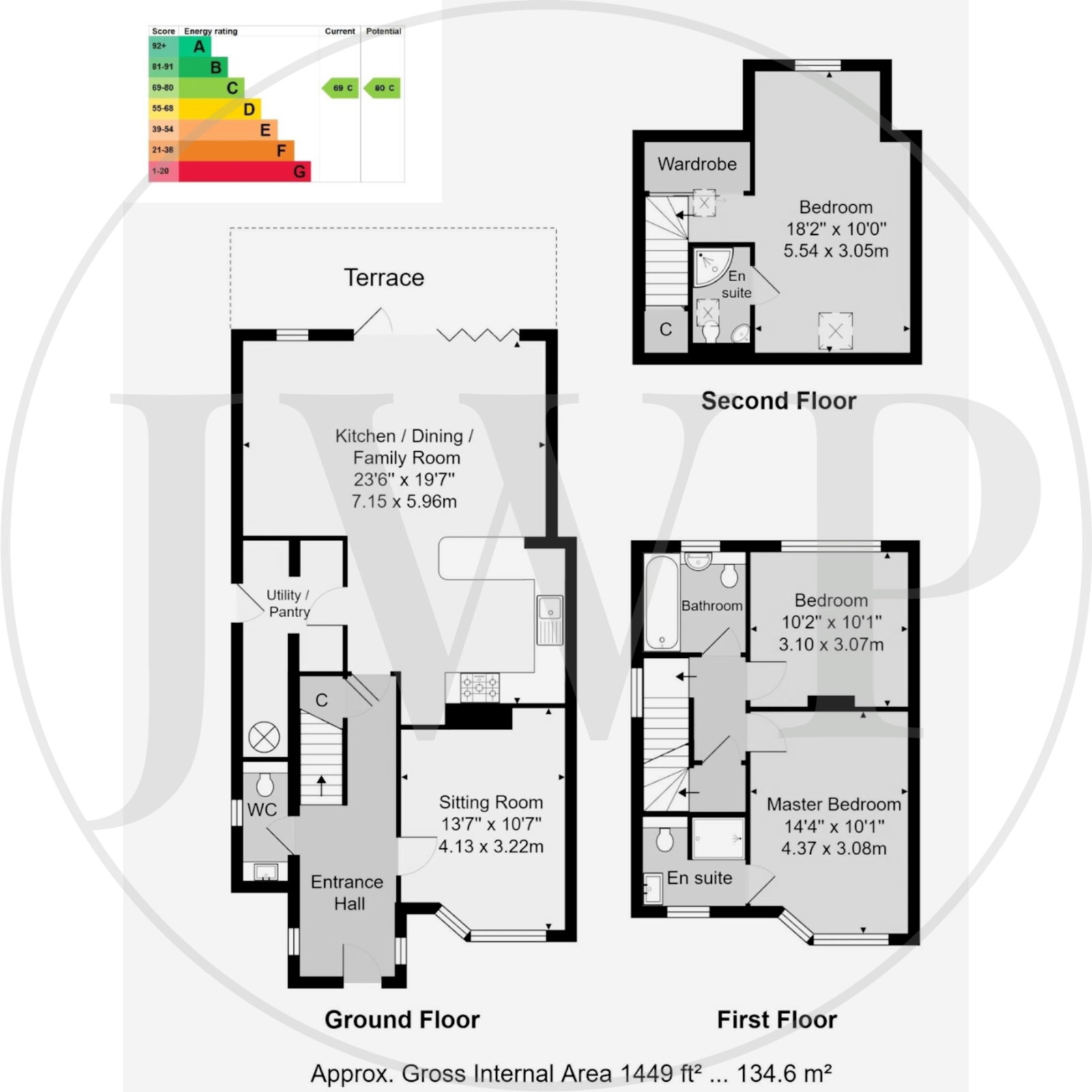 164, Powder Mill Lane, Tunbridge Wells floorplan