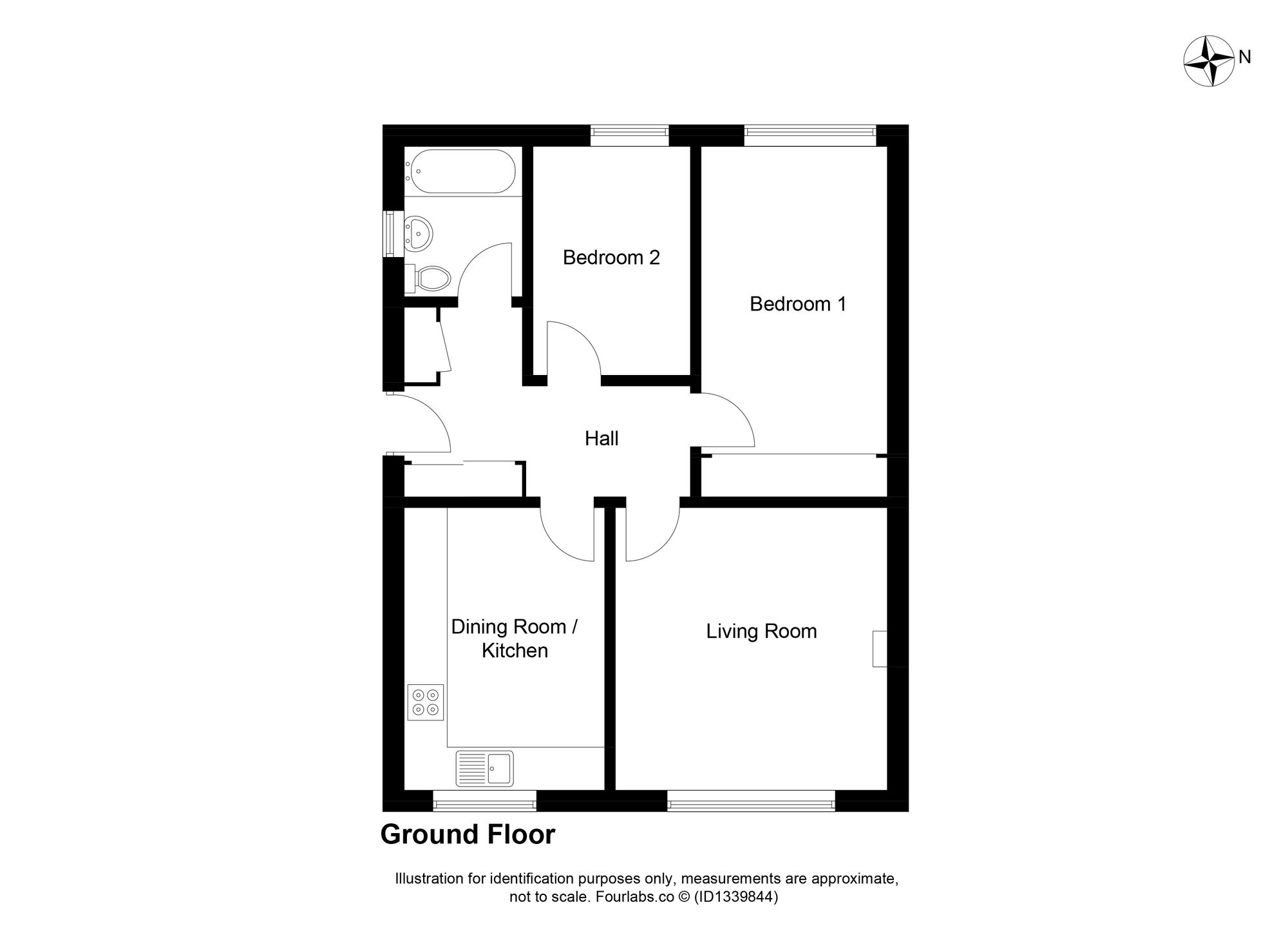 41 School Road, St. Andrews floorplan
