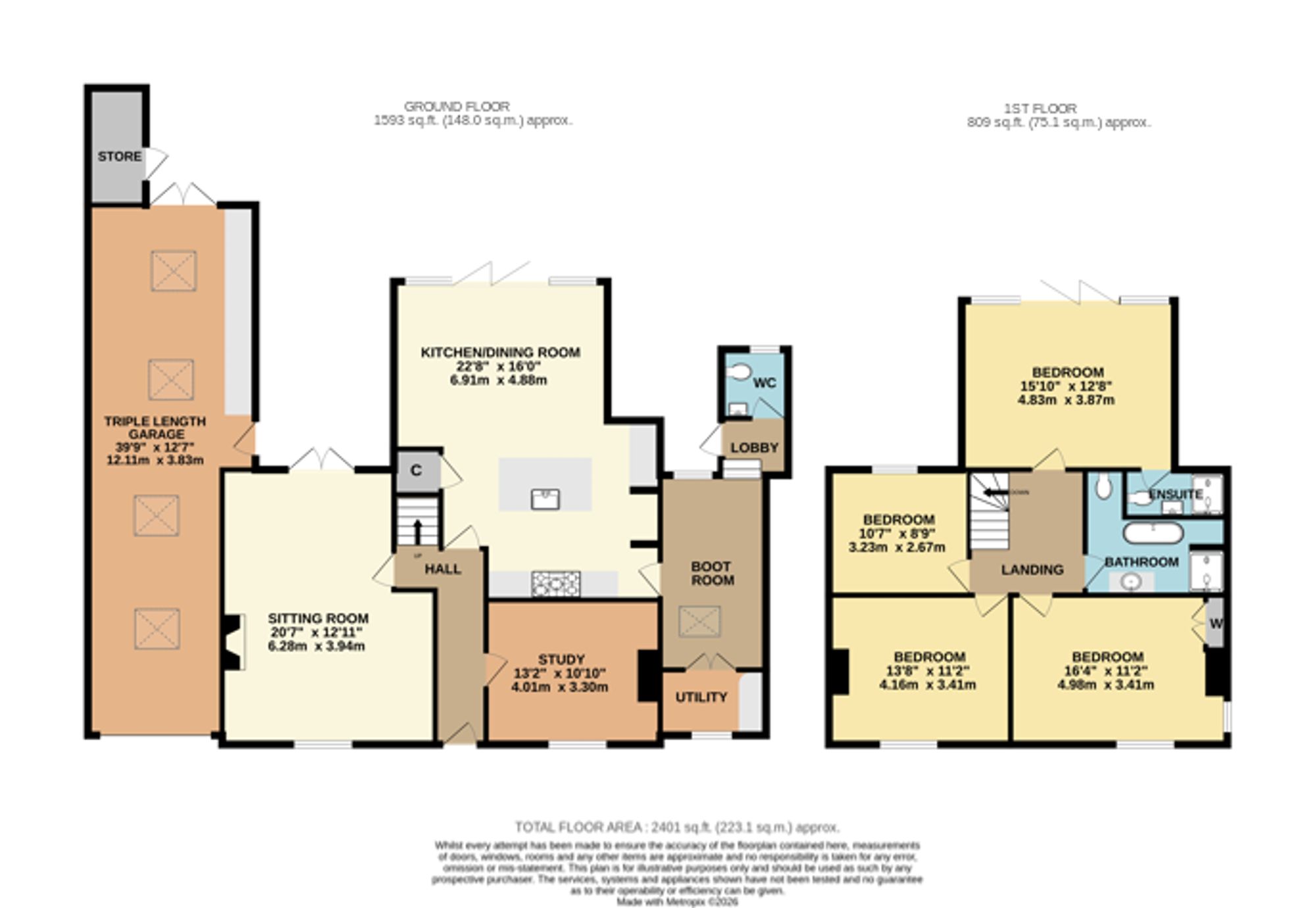 39 Winchester Street, Southampton floorplan
