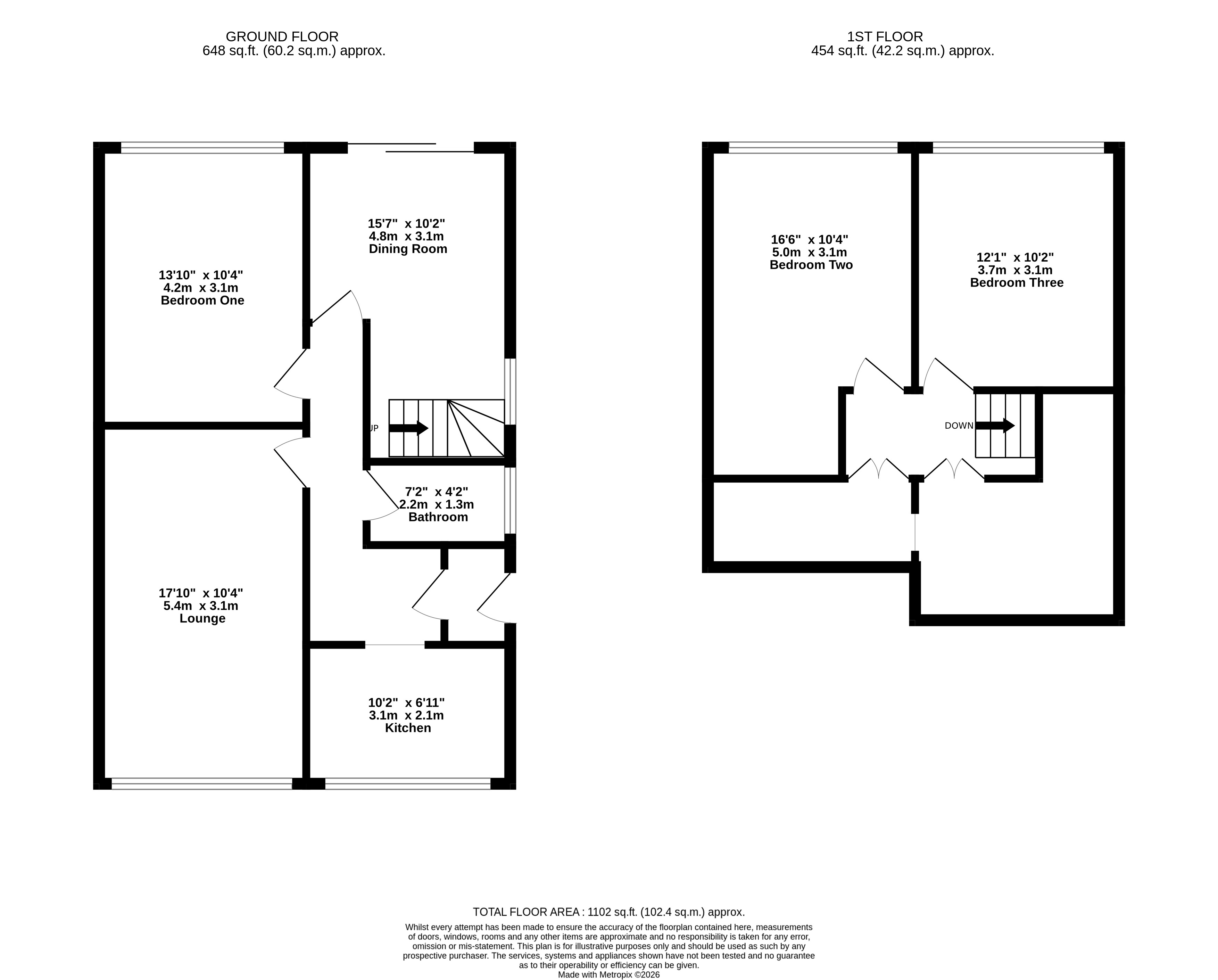 14, Far Croft, Huddersfield floorplan