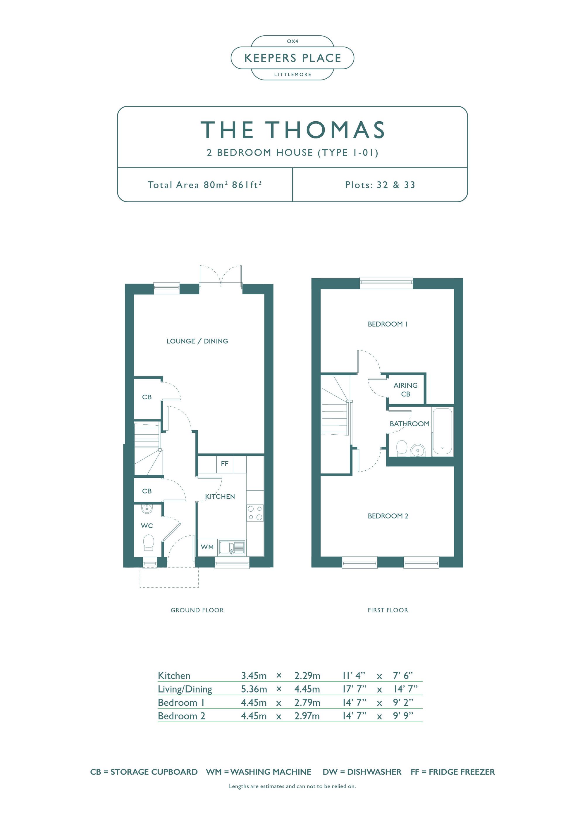 Plot 32, Keepers Place, Oxford floorplan
