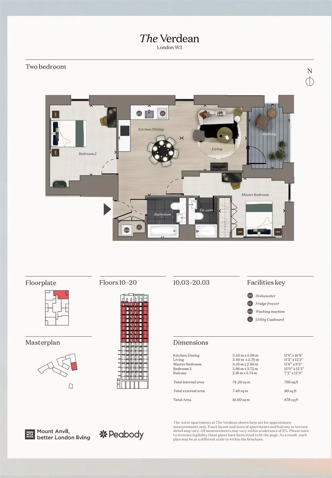 144,, Monterrey House, London floorplan