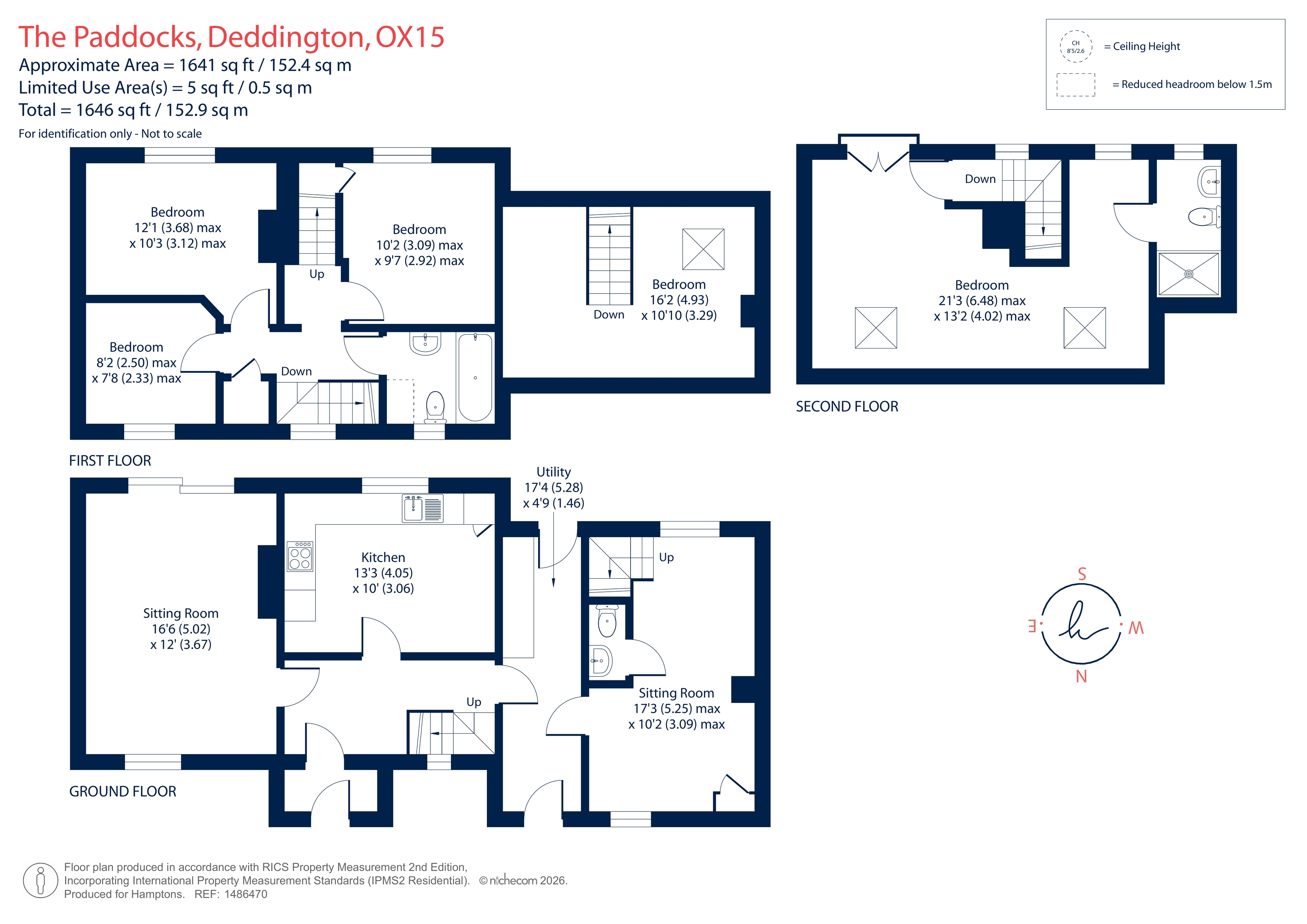 14, The Paddocks, Deddington floorplan