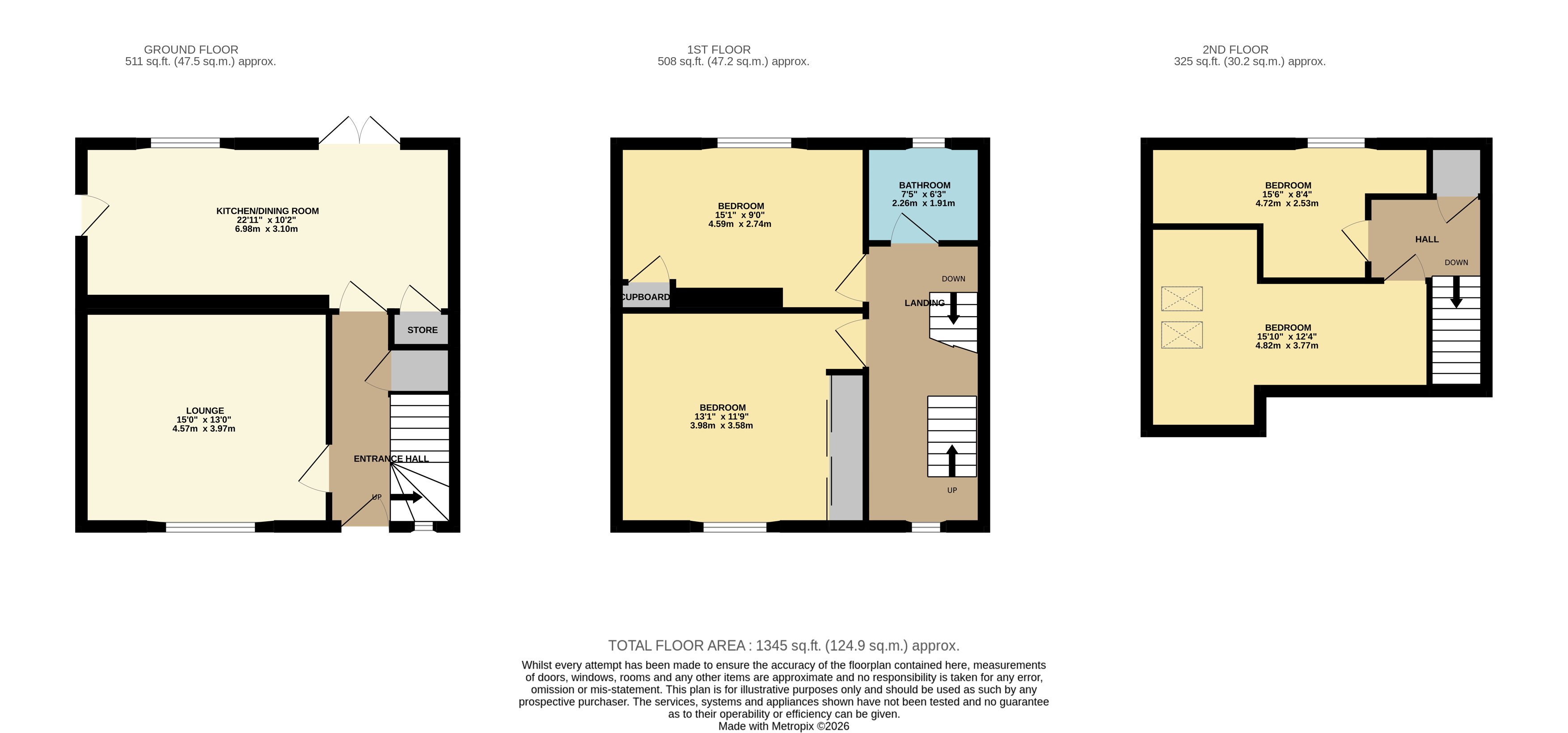 127, Kirkland Walk, Leven floorplan