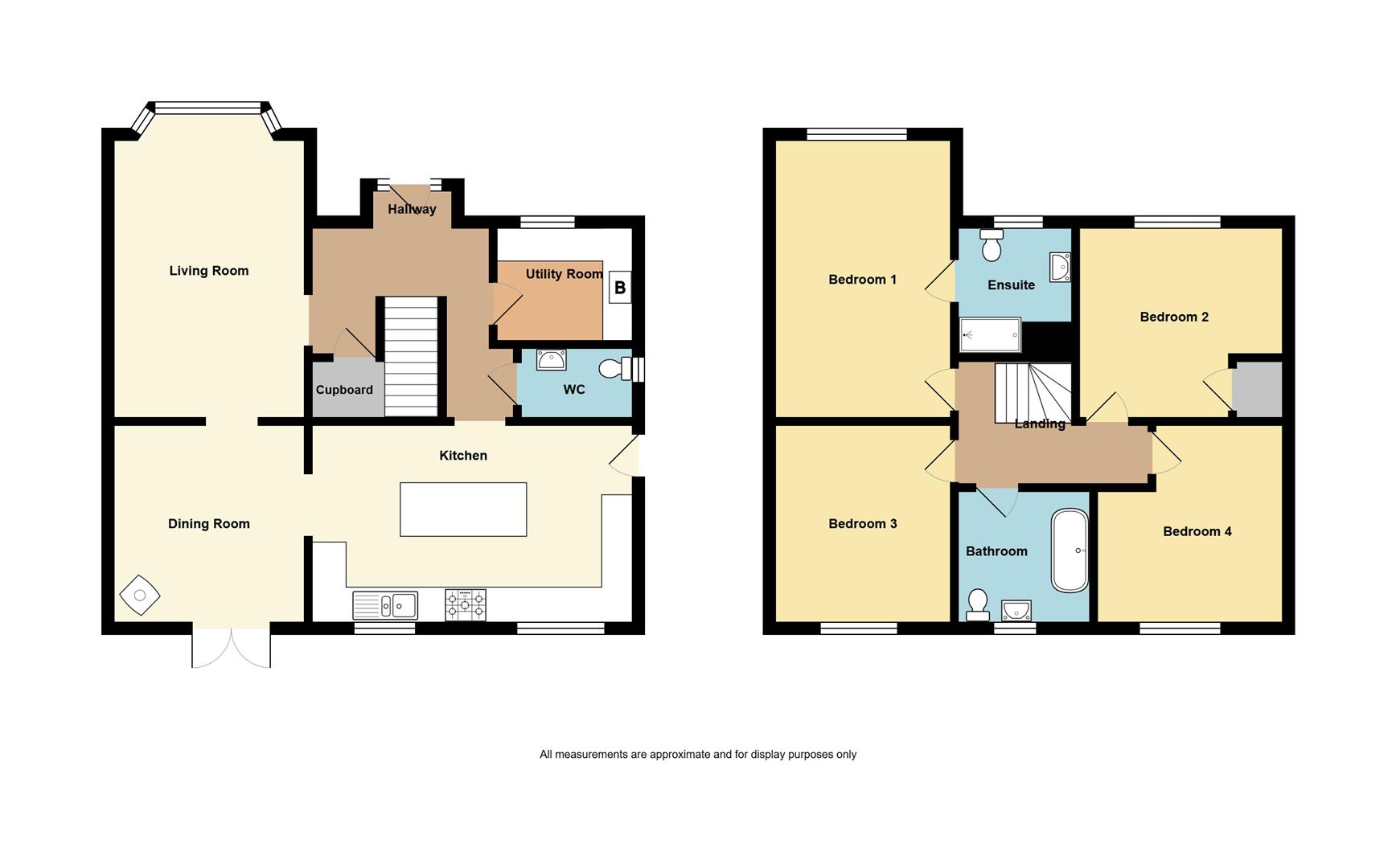 Hillside, South-Eau Bank, Throckenholt Spalding floorplan